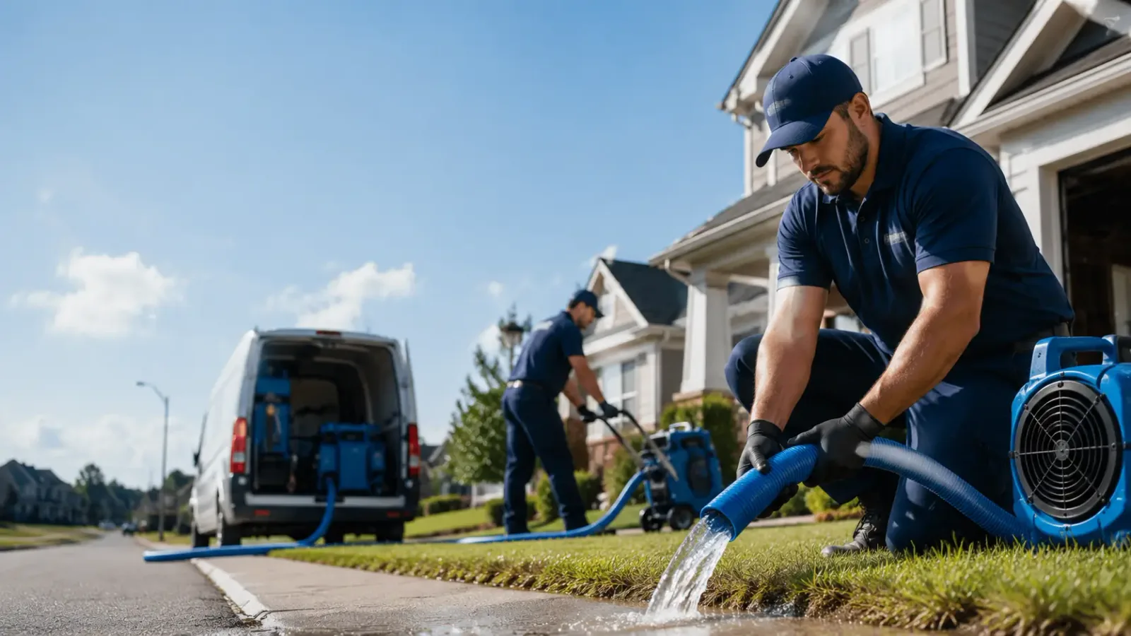 Flood Damage Restoration in Webster, IN